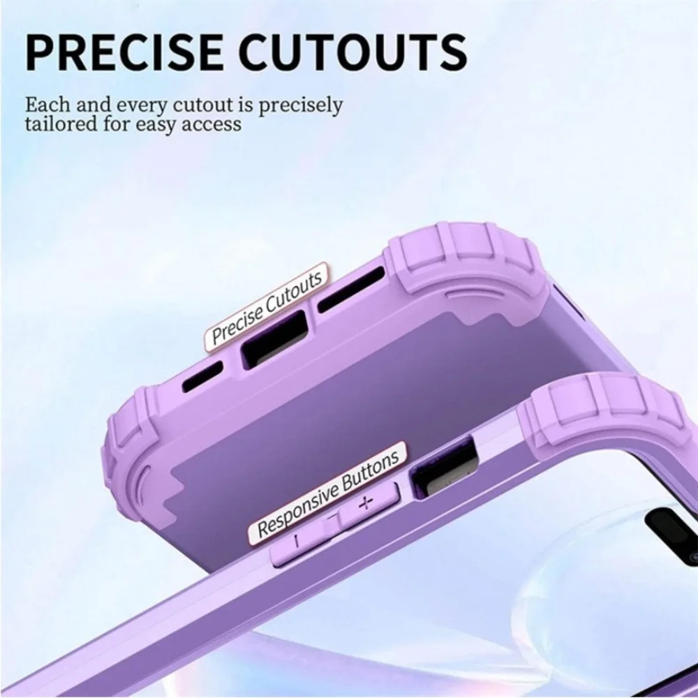 New Case for iPhone 14 Pro 6.1 ,Shockproof Military Case